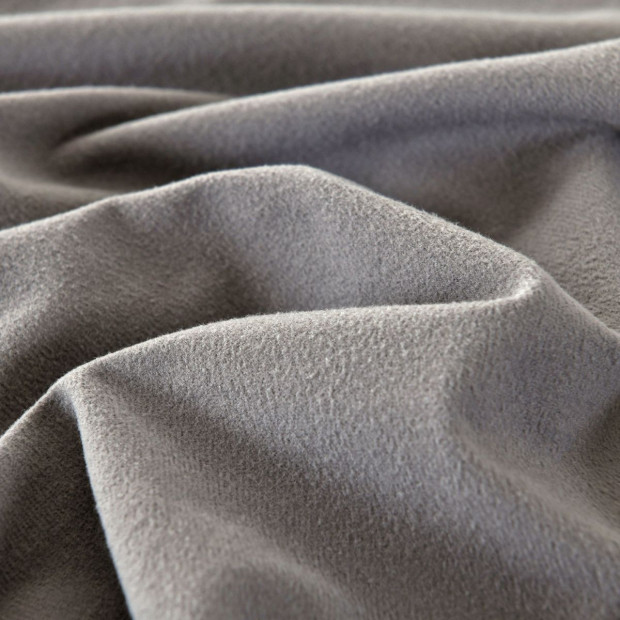 Polar Fleece Flannel Sheet Set Cozy - Queen - Charcoal Image 7