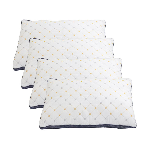 Chiro Comfort Pillows 4 Pack Hotel Quality Air Mesh Ultra Comfort Image 3