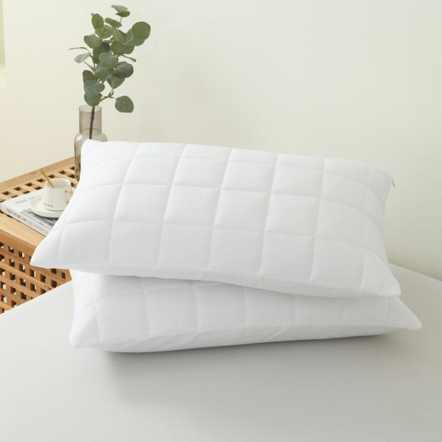 Coverlet Set Bedspread Soft Breathable 3 Piece Set - Queen - White Image 6