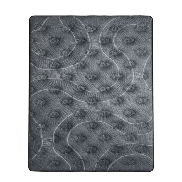 Euro Top Pocket Spring Mattress Medium Firm 34cm King Single Charcoal Image 6