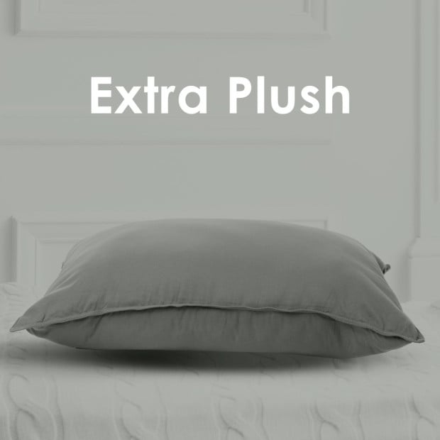 Charcoal Bamboo Pillow Luxury Single Pack Image 7