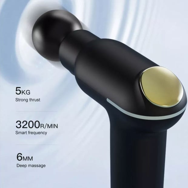 Compact Pro FS-500 Vibration Massage Device 3 Levels Speed Temperature Image 9