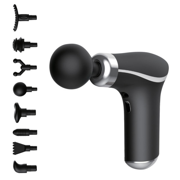 Hyper Mini FS-250 Vibration Massage Device 3 Levels 8 Heads Image 2