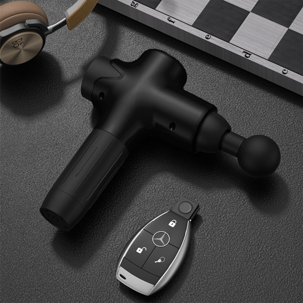 Chiro Vibration Massage 7 Levels 8 Heads Massager Gun LED Screen Image 8