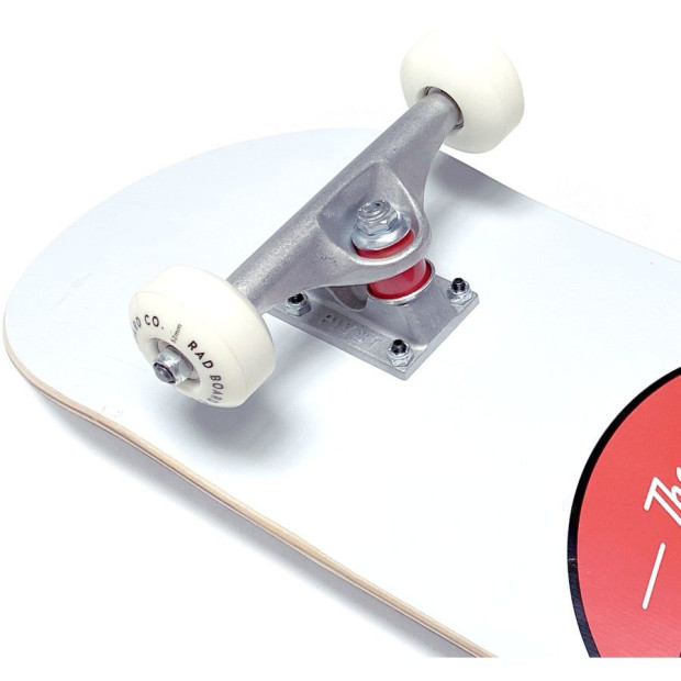 RAD Complete Progressive 8 x 32in Skateboard - Logo Classic White Image 3