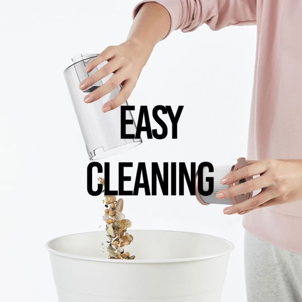 CX300 2 in 1 Corded Stick Vacuum Ultralight Bagless Black Rose Gold Image 5