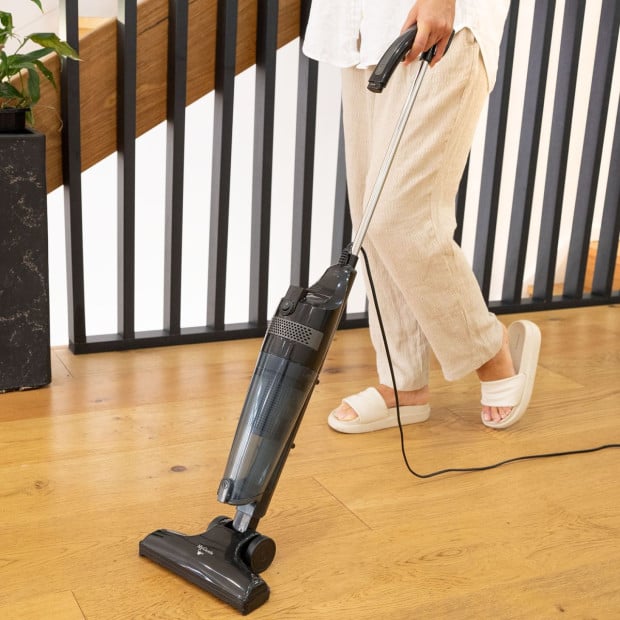 CX500 Telescopic Stick Vacuum Ultralight Bagless Black Grey Image 2