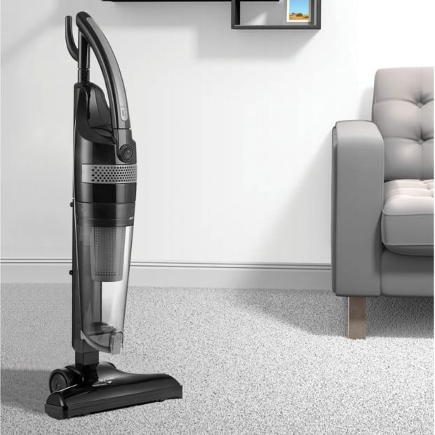 CX500 Telescopic Stick Vacuum Ultralight Bagless Black Grey Image 6
