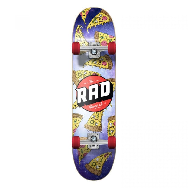 RAD Complete Dude Crew 8 x 32 Skateboard - Pizza Galaxy