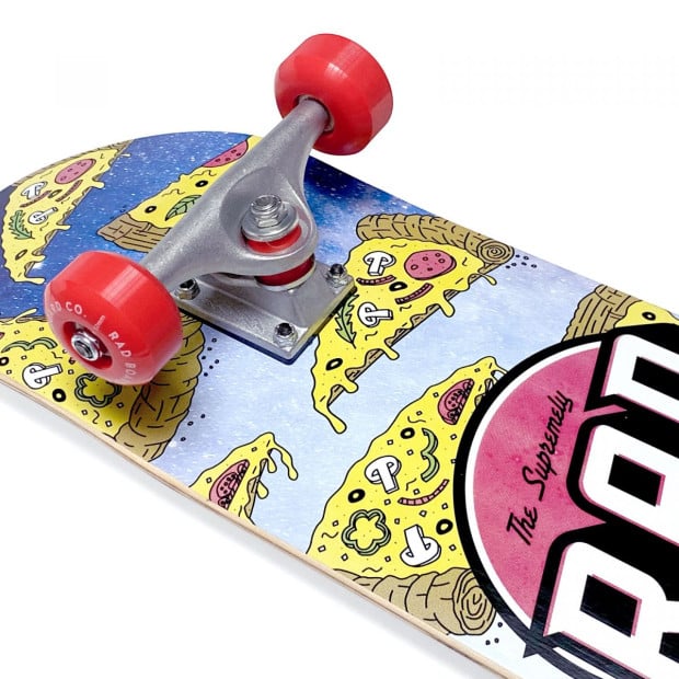 RAD Complete Dude Crew 8 x 32 Skateboard - Pizza Galaxy Image 3