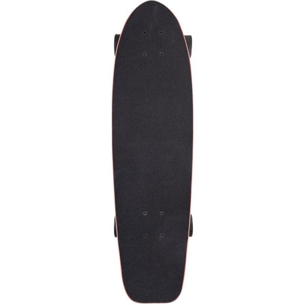 Rad Complete Dude Crew 6.75 x 30 Skateboard Checkers - Rasta Fade Image 2