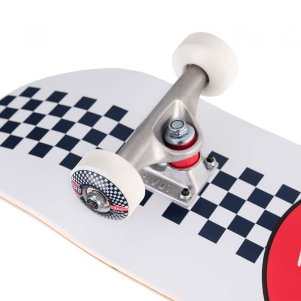 RAD Complete Progressive 7.75 x 31 Skateboard Checker White/Navy Image 3