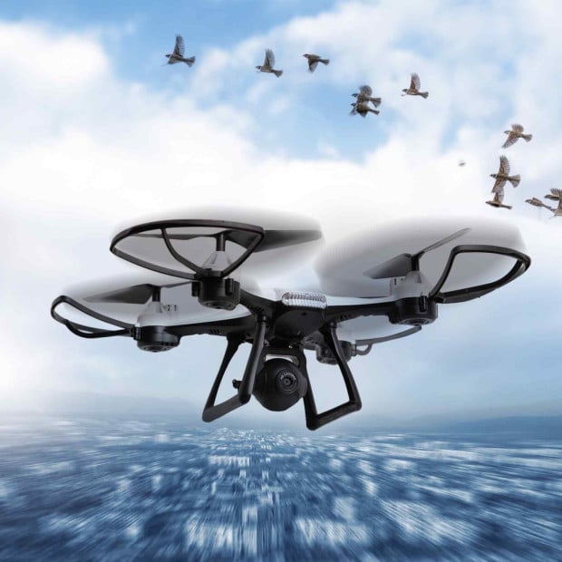 i-Hawk Sparrow Drone with HD Camera Quadcopter White Image 2