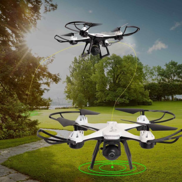 i-Hawk Sparrow Drone with HD Camera Quadcopter White Image 4