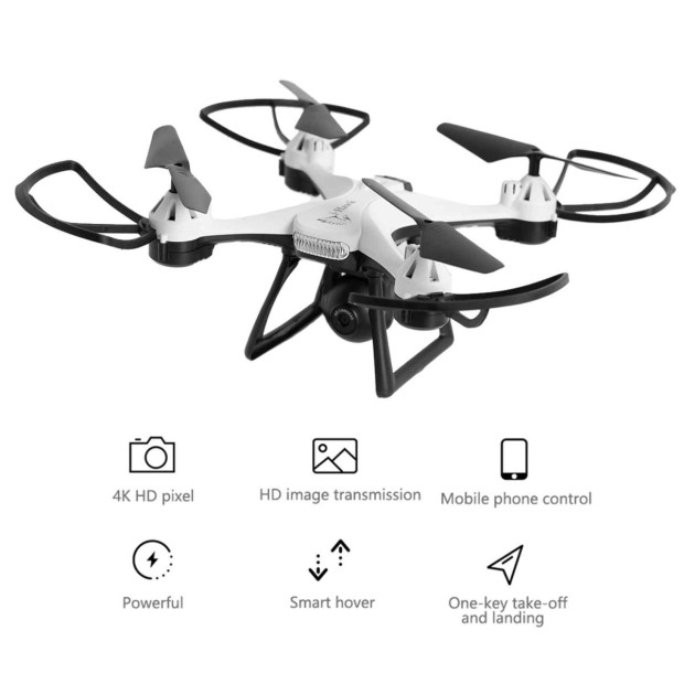 i-Hawk Sparrow Drone with HD Camera Quadcopter White Image 5