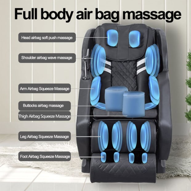 Electric Massage Chair Full Body Zero Gravity With Shiatsu Recliner Image 5