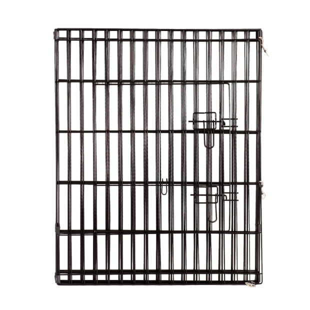 8 Panel Playpen Puppy Fence Cage Enclosure Pets - 30in - Black Image 10