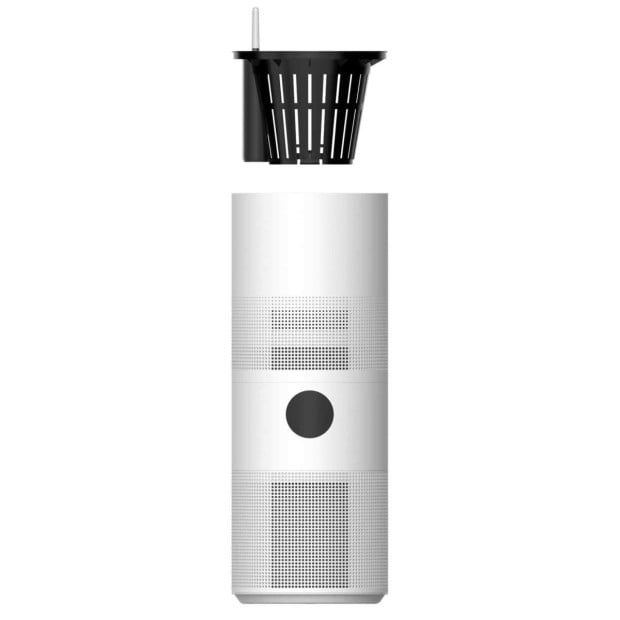 Tower Air Purifier with Planter 2-in-1 WI-FI App Control HEPA White Image 12
