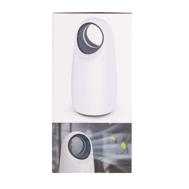 Ultra Quiet Eco Flow Air Purifier WI-FI Control HEPA Filter White Image 12