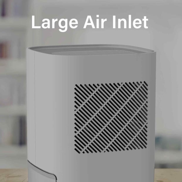 Compact Dehumidifier LED Lights 1 Litre Portable Stylish Design White Image 10