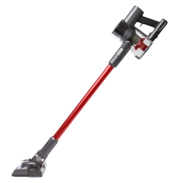Wet Mop 2-IN-1 Cordless Stick Vacuum Cleaner Handheld Recharge - Red