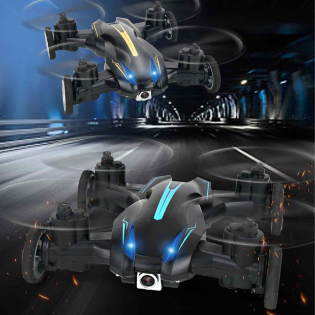 i-Hawk Transform X Drone with HD Camera Quadcopter Black Image 5