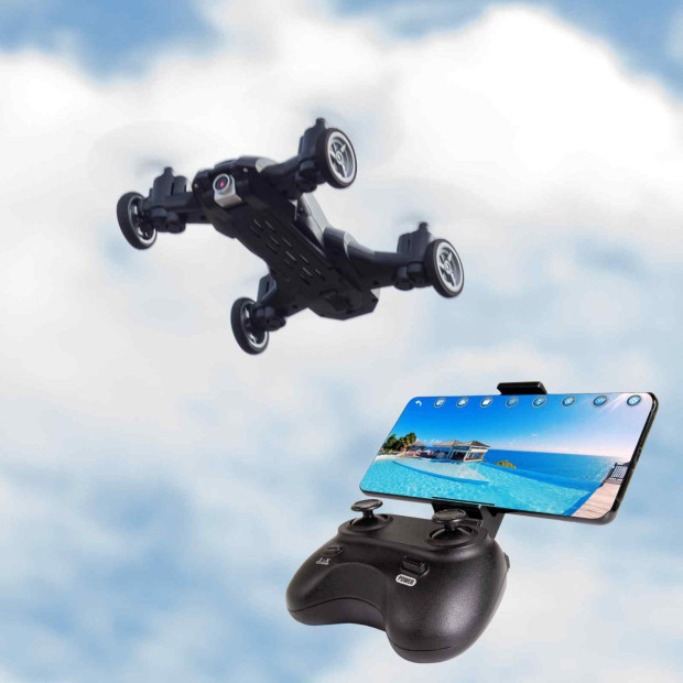 i-Hawk Transform X Drone with HD Camera Quadcopter Black Image 8