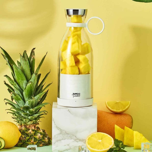 Fusion Portable Blender Electric Hand Held Mixer Shaker Maker - White Image 2