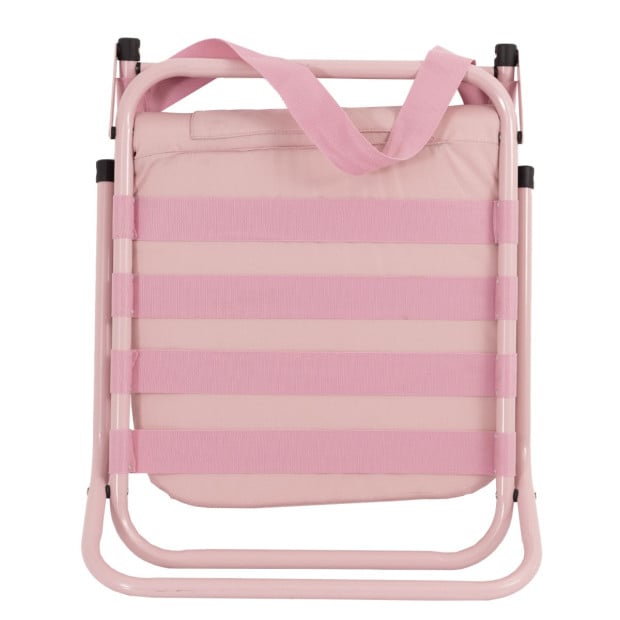 Outdoors Beach Chair Summer Camping Foldable Folding 2 Pack - Pink Image 7