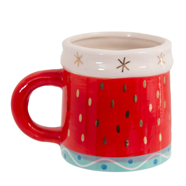 Santa Mug 14 Oz 410ml - Red Image 2