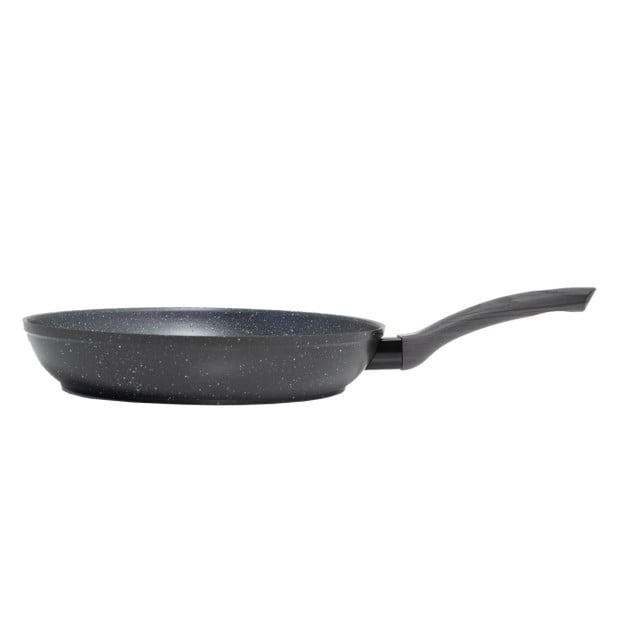 Forged Frying Pan Cookware Kitchen Fry Black Grey Handle 28cm Image 6