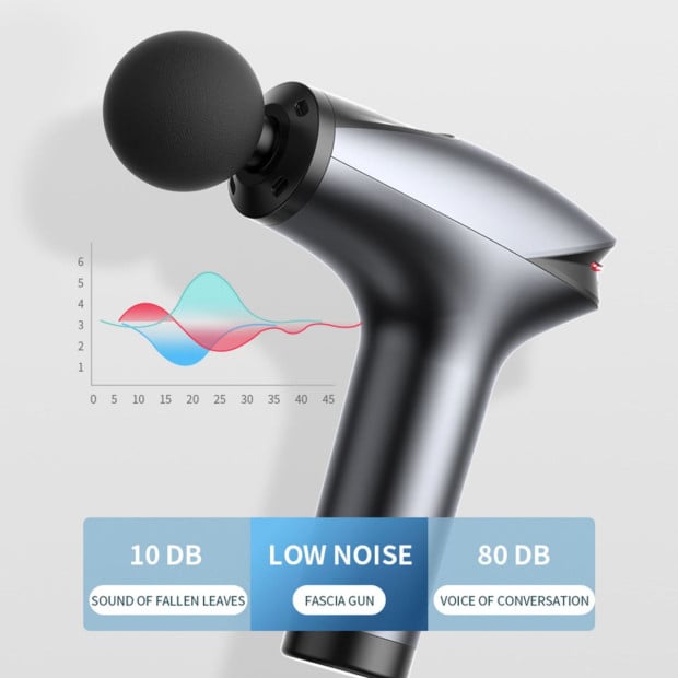 FS-1000 Pro Relief Massage Gun Portable USB Charge Cold Compress Black Image 7
