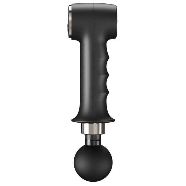 FS-750 Ultra Slim Hot Compress Massage Gun Device USB Charge Black Image 2