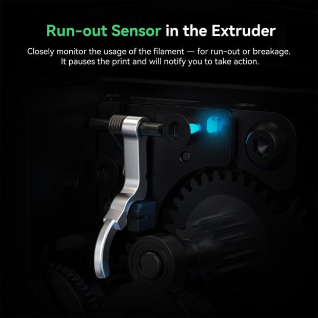 Creality Hi Combo 3D Printer, 4 Colour CFS System, Auto RFID Filament Detection Image 12