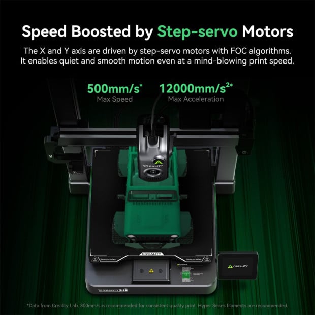 Creality Hi Combo 3D Printer, 4 Colour CFS System, Auto RFID Filament Detection Image 13