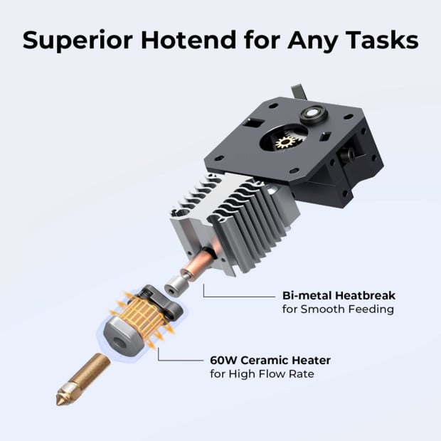 Ender 3 V3 KE 3D Printer High Speed Printing High Temperature Auto Levelling Image 8