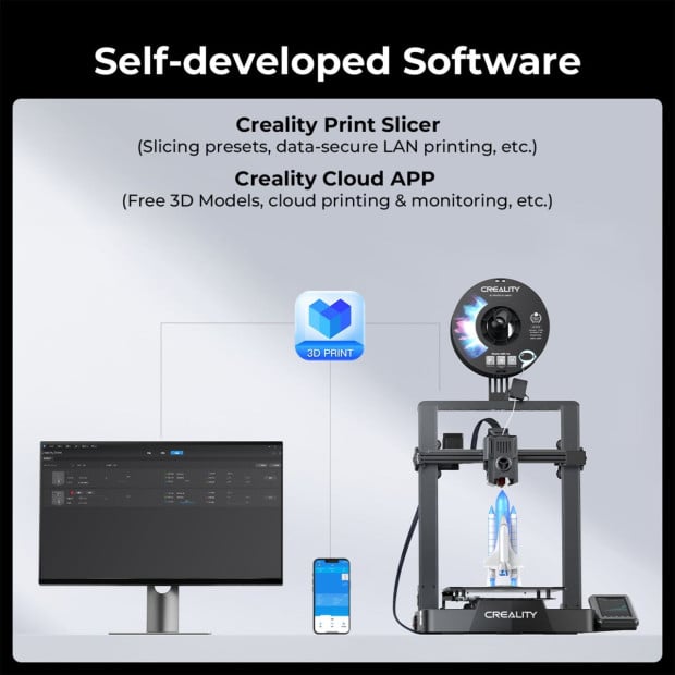 Ender 3 V3 KE 3D Printer High Speed Printing High Temperature Auto Levelling Image 10