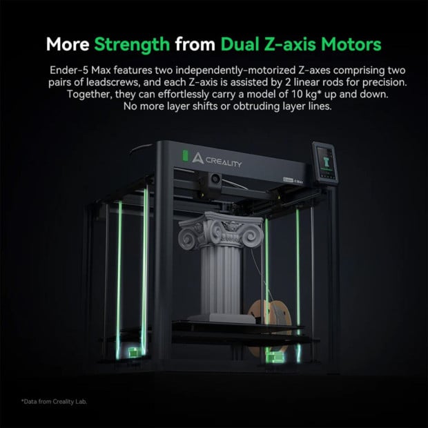 Creality Ender-5 Max 3D Printer 700mm/s Max Speed Build Volume 400 x 400 x 400mm Image 10