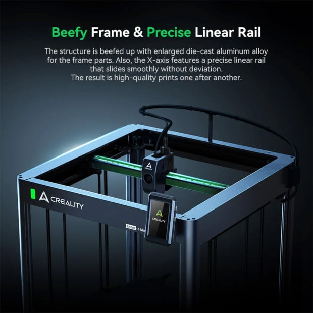 Creality Ender-5 Max 3D Printer 700mm/s Max Speed Build Volume 400 x 400 x 400mm Image 16