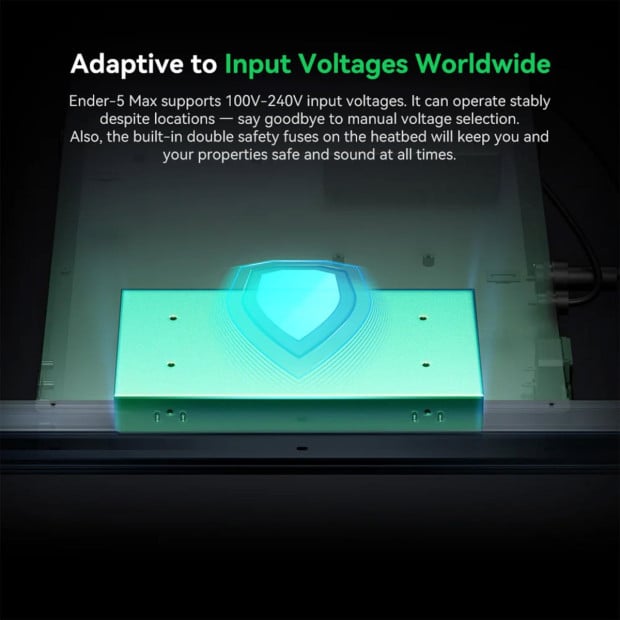 Creality Ender-5 Max 3D Printer 700mm/s Max Speed Build Volume 400 x 400 x 400mm Image 17