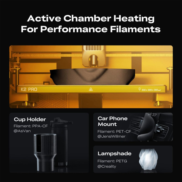 Creality K2 Pro Combo 3D Printer, Multicolor Color Printing with CFS Image 7