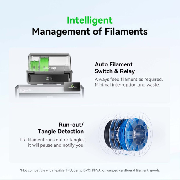 Creality Filament System - CFS for K2 Plus/Creality Hi/K1 Series CFS Upgrade Kit Image 8