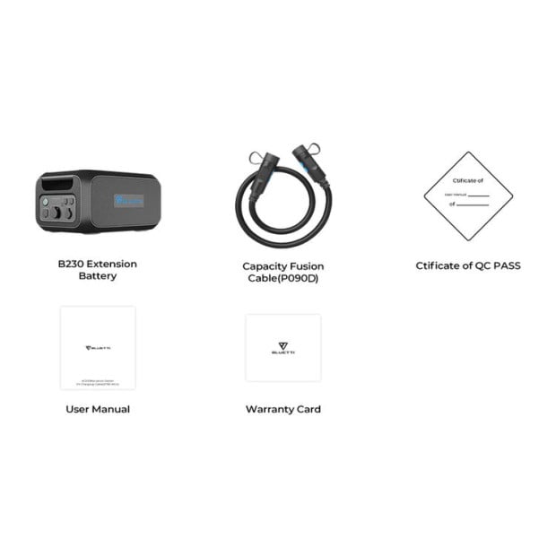 BLUETTI B230 Expansion Battery | 2048 Wh Image 12