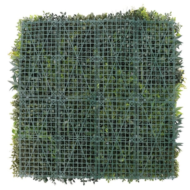 Lush Spring Vertical Garden / Green Wall UV Resistant 100cm x 100cm Image 2