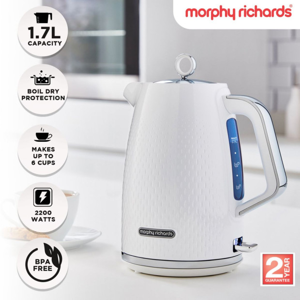 Morphy Richards Verve 1.7L Jug Kettle White