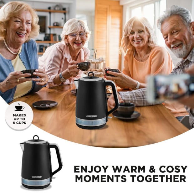Morphy Richards 1.7L Illumination Jug Kettle - Black Image 10
