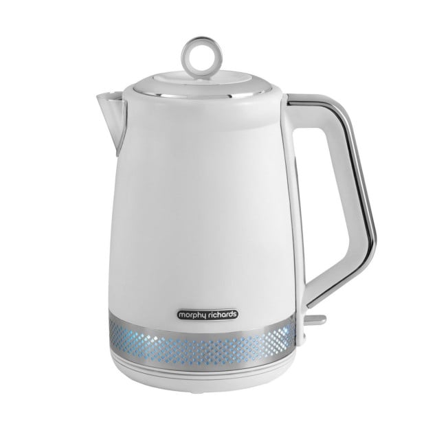 Morphy Richards 1.7L Illumination Jug Kettle - White Image 2