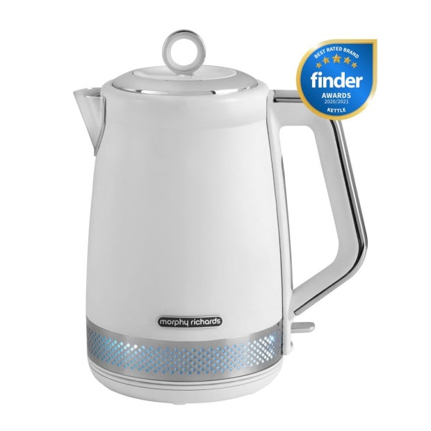 Morphy Richards 1.7L Illumination Jug Kettle - White Image 5
