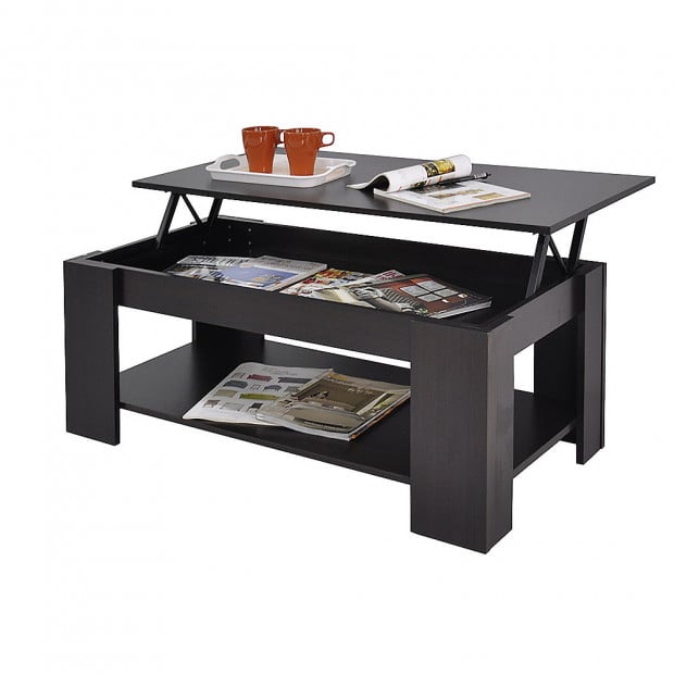 Lift Top Coffee Table - Brown