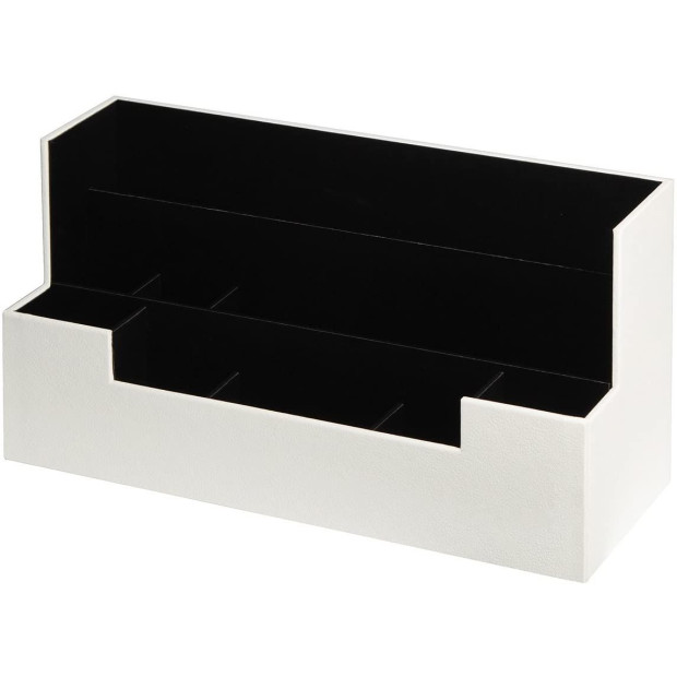 Desk Supplies Office Organizer Caddy White